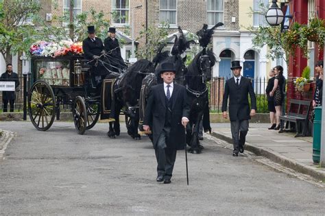 Peggy Mitchell S Emotional Funeral In Eastenders Mirror Online