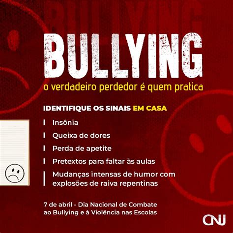 Cnj On Twitter 🙁 O Bullying E A Violência Nas Escolas São Problemas