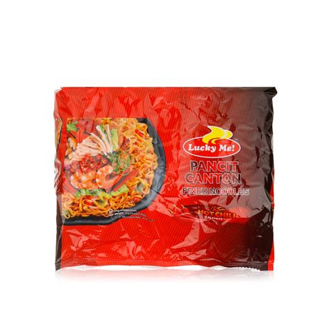Lucky Me Pancit Canton Fried Noodles Hot Chilli 60g Spinneys United Arab Emirates