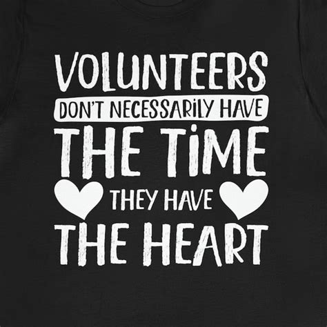 Volunteer Tshirt Etsy