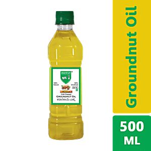 Buy Gramiyum Chekku Cold Pressed Groundnut Oil Natural