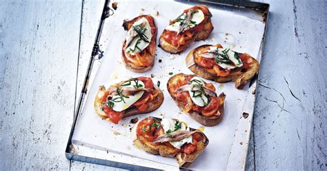 Recette Bruschetta Pizza Marie Claire