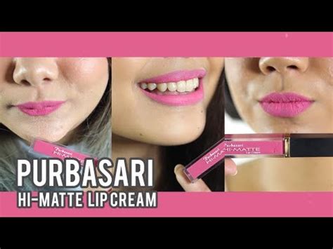 Swatch Lengkap Purbasari HI Matte Lip Cream FD Swatch Sister YouTube