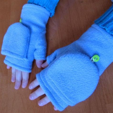 Fingerless Glove Pattern Convertible Mittens Sewing Sewing Patterns