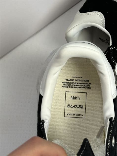 MMY BLAKEY Maison Mihara Yasuhiro 44 43 кеди кросівки чорні кеды дутые ...
