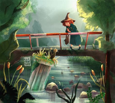 Clementine S Project In Fantastical Illustrations With Procreate Course Domestika