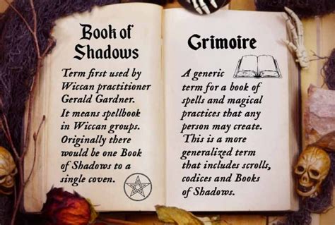 Why Book Of Shadows And Grimoire Are Not The Same Spells8