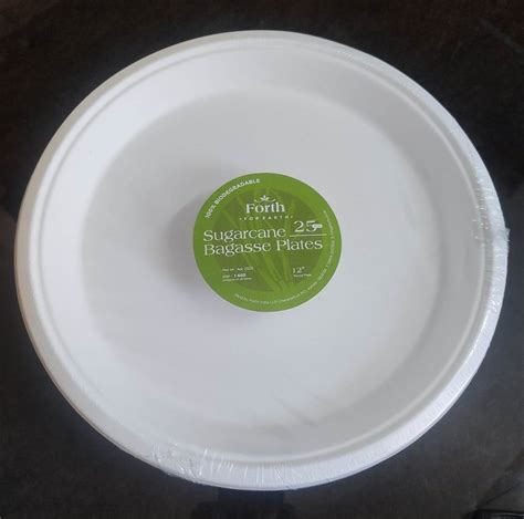 Forth Inch Round Sugarcane Bagasse Plate At Rs Piece