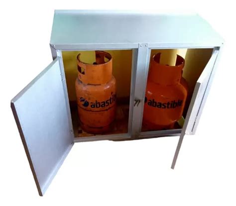 Gabinete Doble Cilindros De Gas De 11 A 15 Kilos Zinc0 5 Mm Cuotas