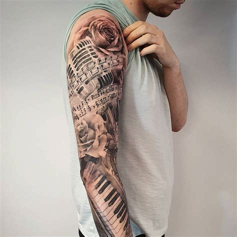 Crow Tattoo Sleeve