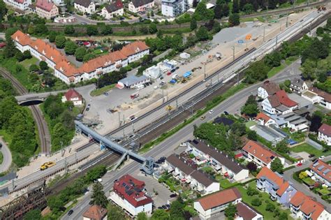 Weil Am Rhein Aus Der Vogelperspektive Bau Und