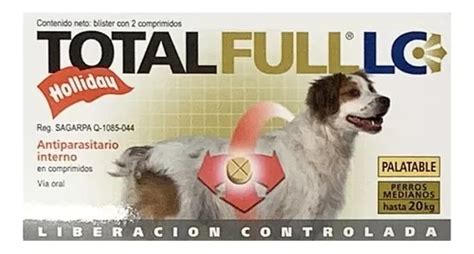 Total Flc Perros Medianos Hasta Desparasitante Tabletas Mercadolibre