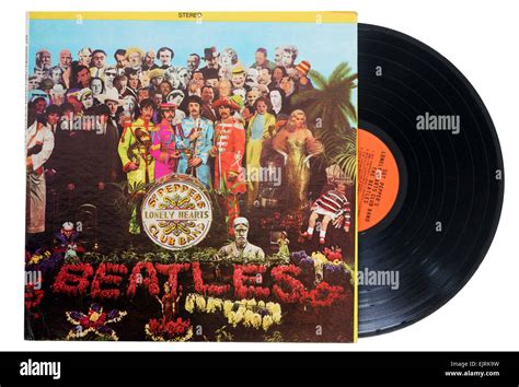 Beatles Sergeant Pepper's Lonely Hearts Club Band album Stock Photo - Alamy