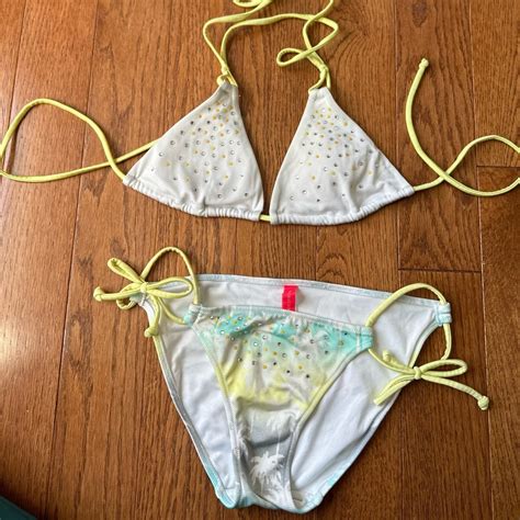 Rare Victorias Secret Triangle Bikini Gem