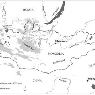 Map of geographical regions and features mentioned in the text ...