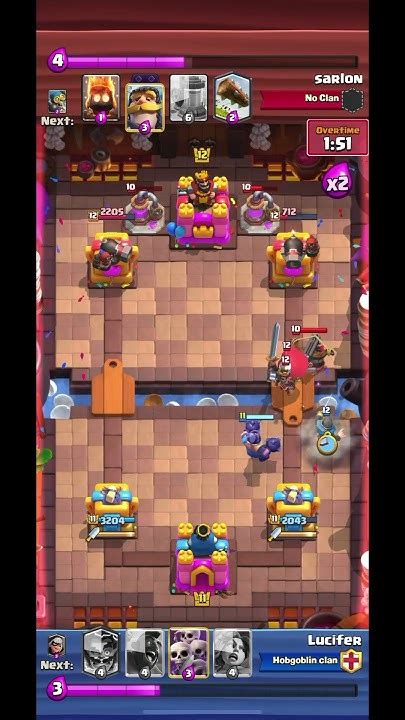 Clash Royale New Dagger Duchess Vs Cannoneer 🥵🤯💀 Clashroyale Supercell Clash Shots Coc