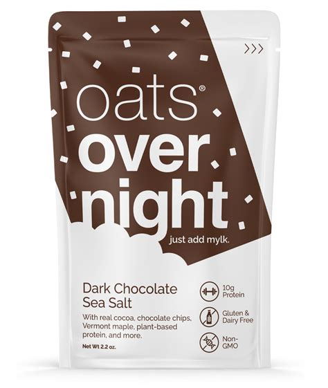 Dark Chocolate Overnight Oats Protein Shake - Low Sugar