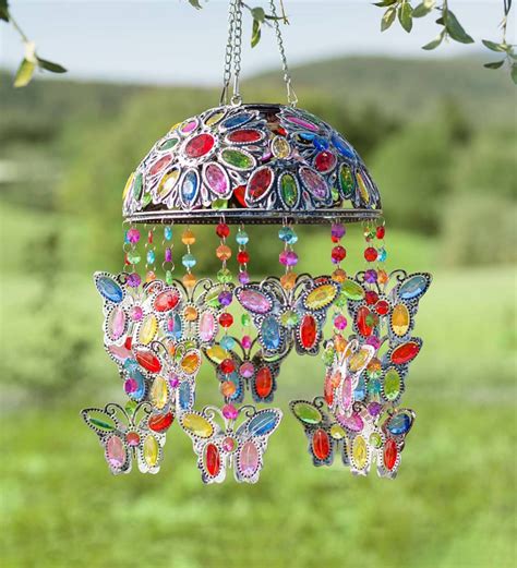 This Colorful Solar Butterfly Garden Light Will Be A Delightful