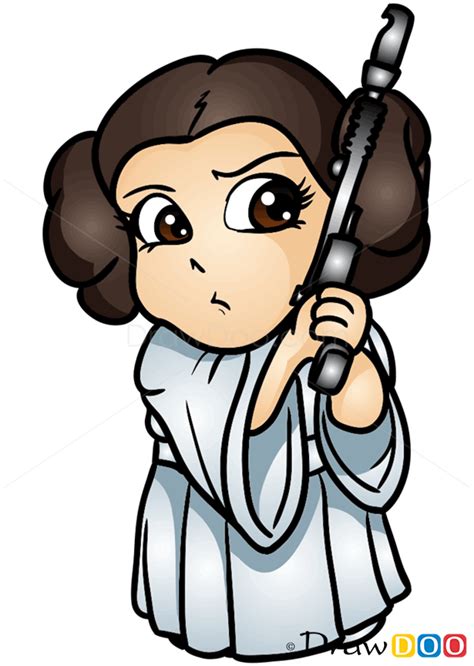 Princess Leia Cartoon