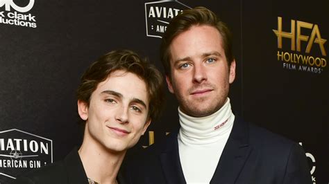 Inside Armie Hammers Relationship With Timothée Chalamet