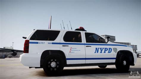 Chevrolet Tahoe 2012 NYPD for GTA 4