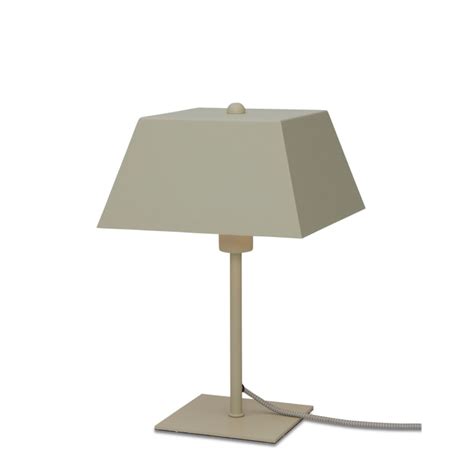 Lampe De Table En Mtal Vert Clair H 31cm Perth Maisons Du Monde