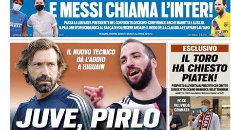 Tuttosport La Prima Pagina Di Oggi 26 Agosto 2020 Pianeta Milan