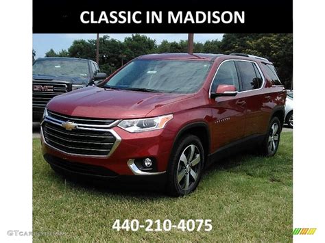 Cajun Red Tintcoat Chevrolet Traverse Lt Awd Photo