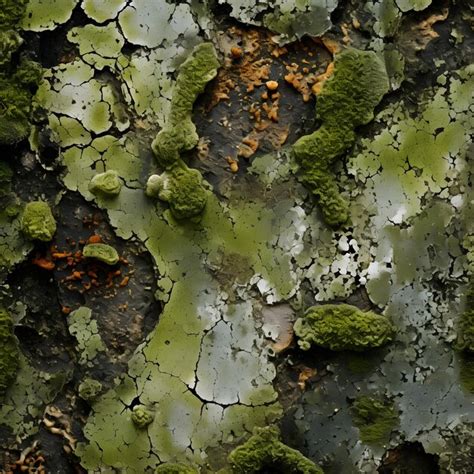 Premium AI Image | Lichens Texture