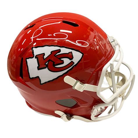 Patrick Mahomes Autographed Chiefs Full Size Authentic Helmet - Becket