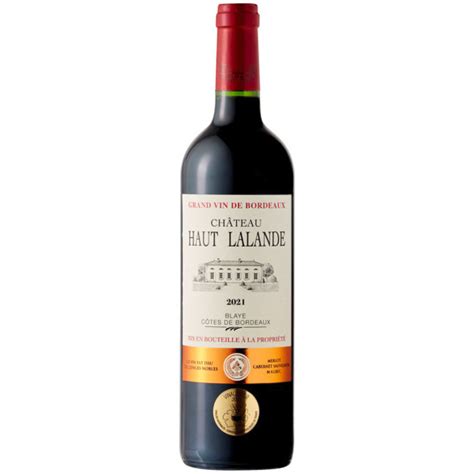 3480520300489 BLAYE COTES DE BORDEAUX Château Haut Lalande