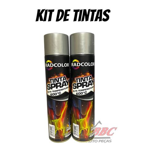 Kit De Tintas Spray Uso Geral E Automotivo Ml Radcolor Shopee Brasil