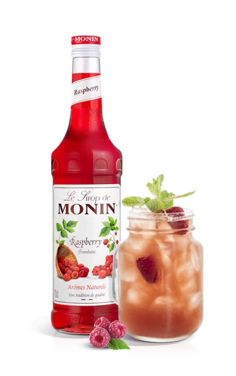 Monin Malinov Raspberry Sirup L Zanzibarshop