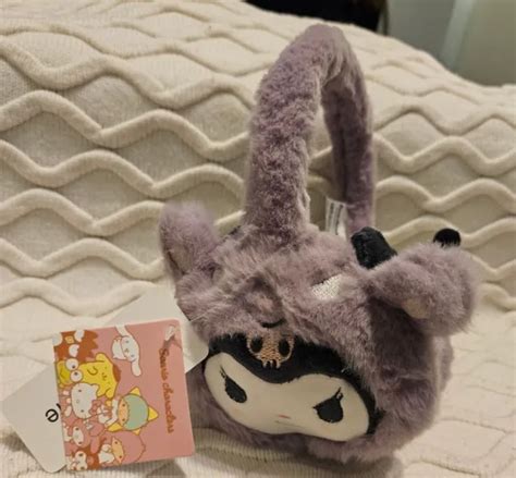 Genuine Sanrio Kuromi Ear Muffs Purple Bear Design For Adults Beautiful Quality £10 00 Picclick Uk