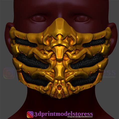 Scorpion Mortal Kombat Mask