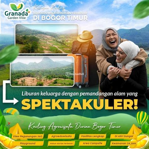 Dijual Tanah Kavling Murah Granada Garden Ville Cocok Untuk Villa Dan