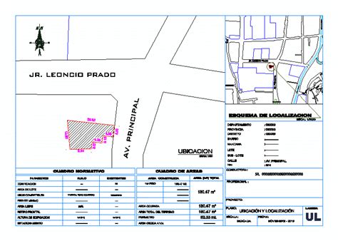 Modelo Plano De Ubicacion Y Localizacion Dwg Model For Autocad Porn