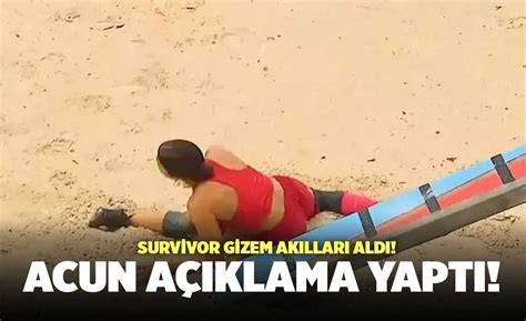 Survivor Gizemin Sakatlandı Açıklama Acun Ilıcalıdan Geldi