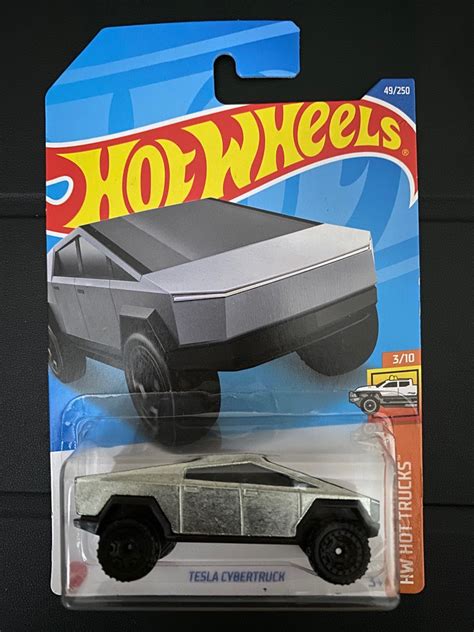 Hot Wheels Tesla Cybertruck Hobbies Toys Toys Games On Carousell
