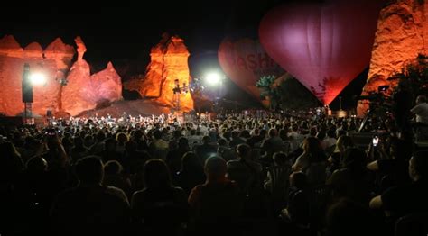 Kapadokya Balon ve Kültür Yolu Festivali nde gala konseri düzenlendi