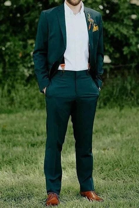 Men Suit Wedding Men Green Suit Men Suit Style Suit for Men Party Wear Groom Wear Green 2 Piece ...