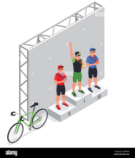 Cycling winners podium Imágenes vectoriales de stock Alamy