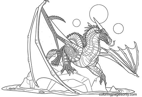 Wings Of Fire Coloring Pages Printable For Free Download