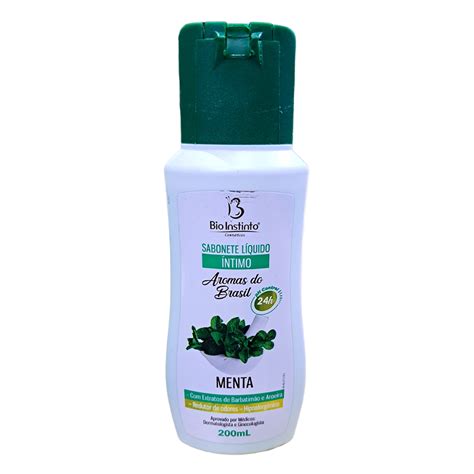 Sabonete íntimo MENTA 200ml Bio Instinto ABRAÃO ERVAS