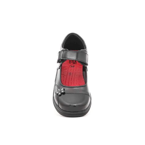 Girls Black School Shoes Sk0037 Stylo