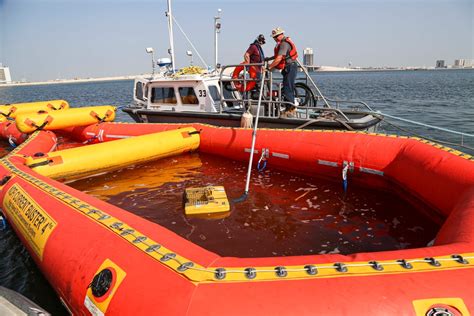 DVIDS News NSA Bahrain NAVSEA Conduct Oil Spill Exercise