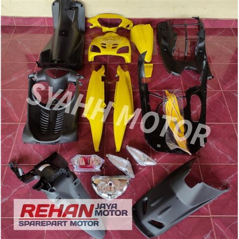 Jual FULL BODY HALUS KASAR 1 SET LAMPU YAMAHA MIO SPORTY LAMA KUNING