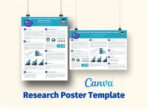 Plantilla Poster Cientifico Canva Image To U