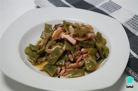 Jud As Verdes Con Bacon Receta F Cil