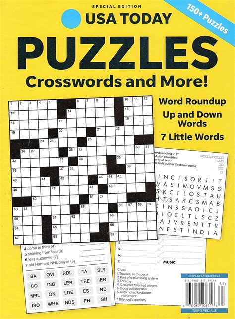 Usa Today Puzzles Crosswords And More Magazine 2023 Over 150